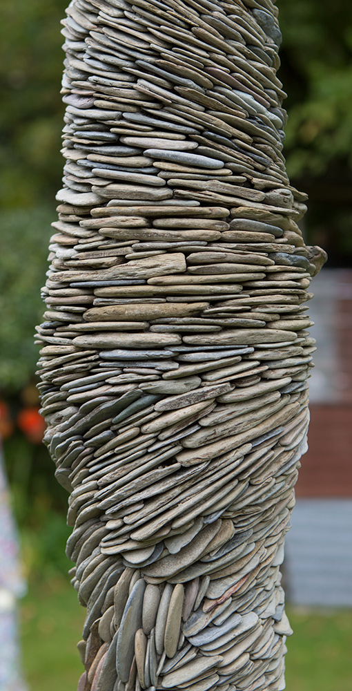  detail of shale obelisk