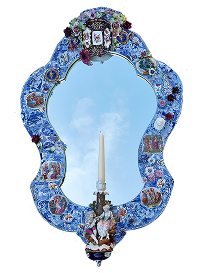 mosaic mirror - Lovers