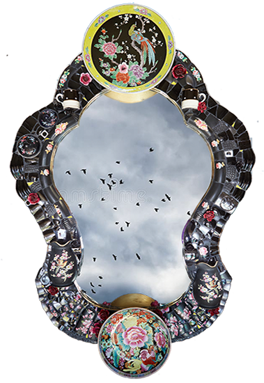 Black Narcissus Mirror