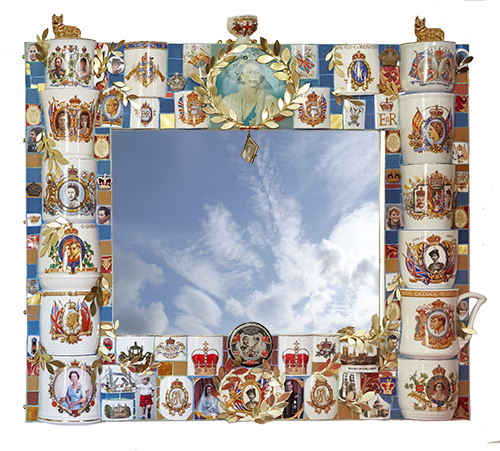 King and Queen Royal Mirror mosaic number 11