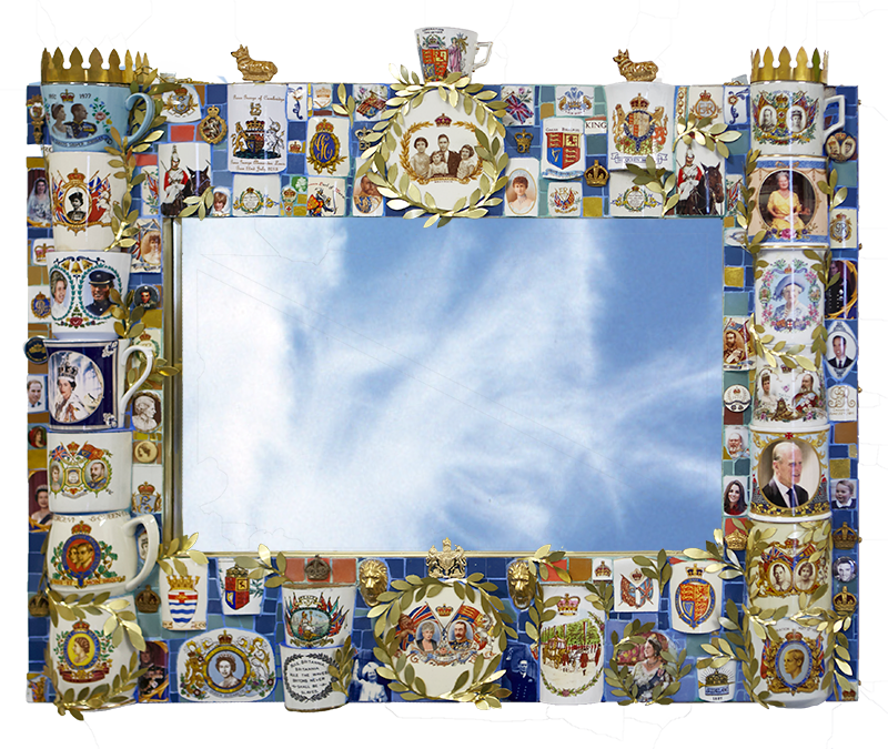 King and Queen Royal Mirror mosaic number 14