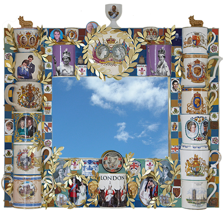 King and Queen Royal Mirror mosaic number 6