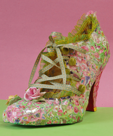 Mosaic shoe