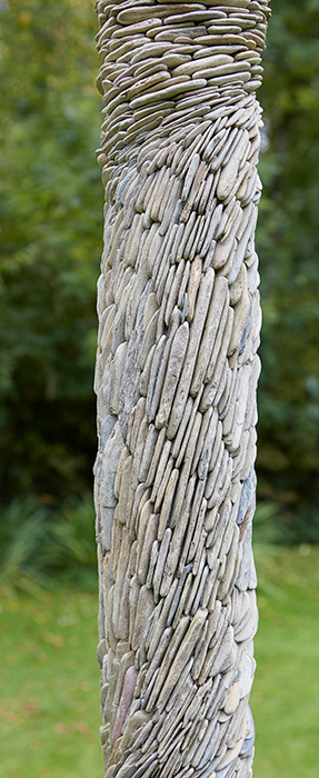 totem mosaicked with Shale