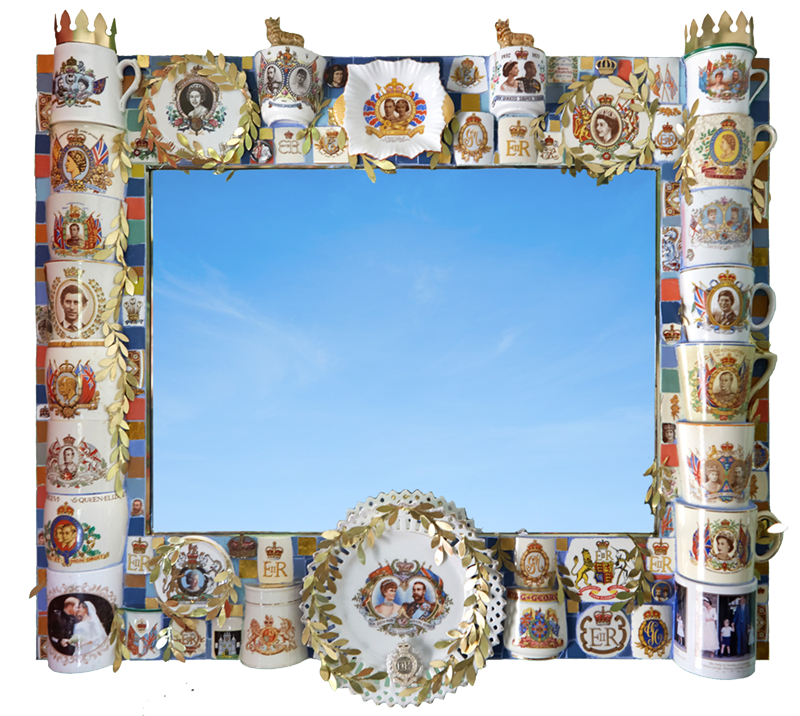 King and Queen Royal Mirror mosaic number 14