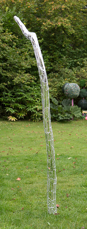 a converse boot mosaicked with mirror shards